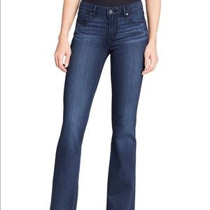 Dark Blue Paige Skyline Bootcut Jeans